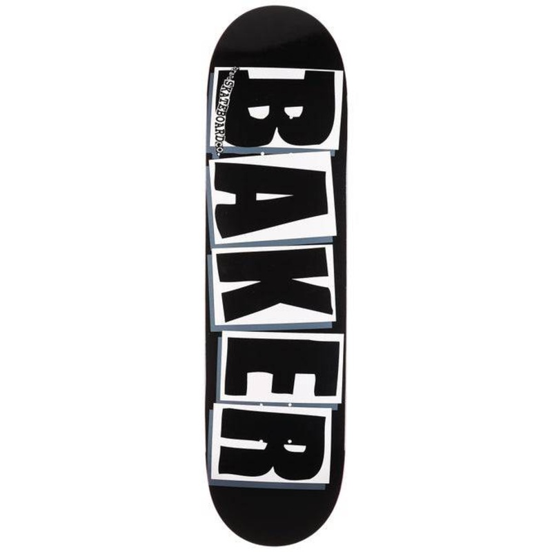 Baker Brand Logo Deck in Black/White