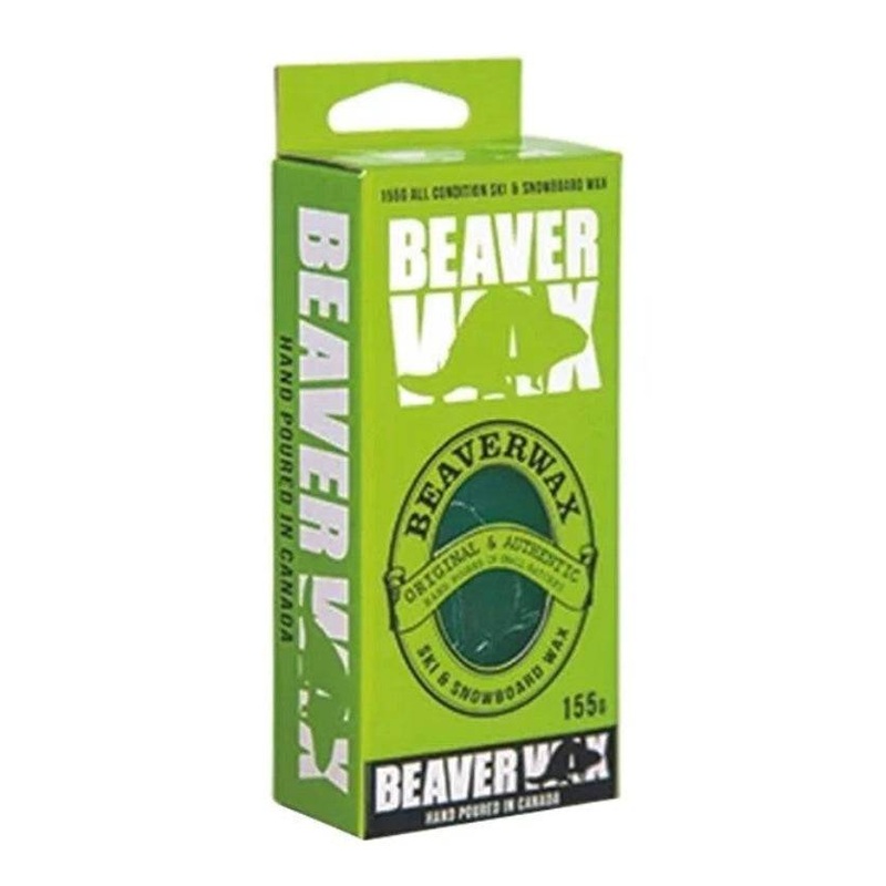 Beaver Wax All Temp Snow Wax in 155 gram package