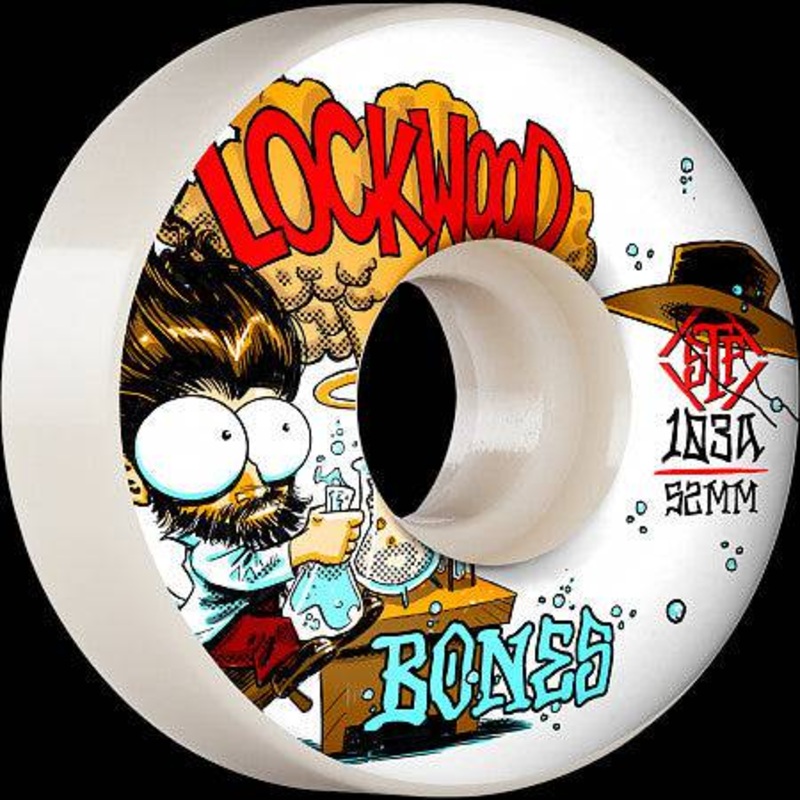 Bones Lockwood Experiment Skate Wheel V3 Slim 103A