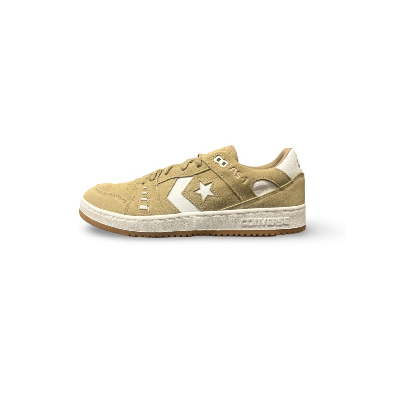 Converse AS-1 Pro Ox Skate Shoe in Nomad Khaki and White Gum