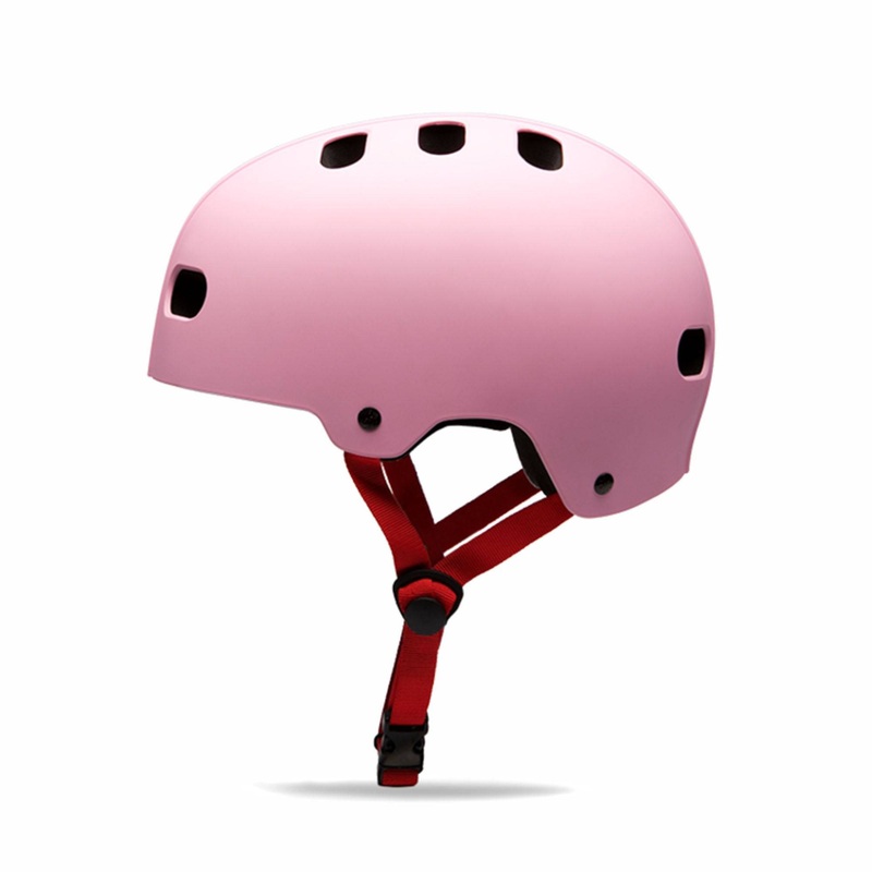 Destroyer DH1 EPS Certified Skate Helmet in Pink Dystipia