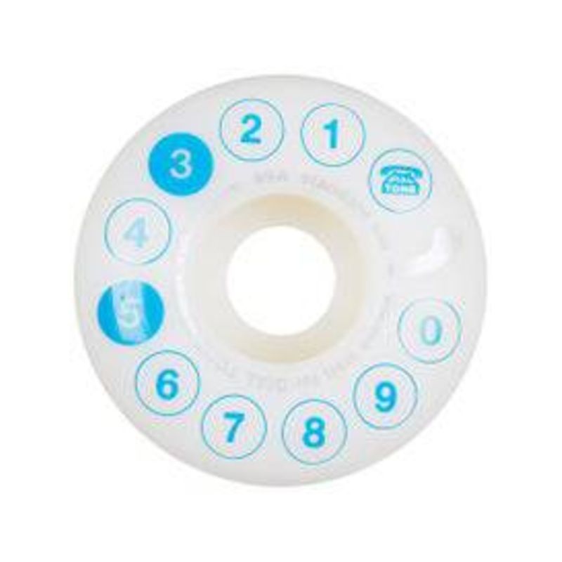 Dial Tone Rotary Round Cut 52mm 99A Skate Wheel