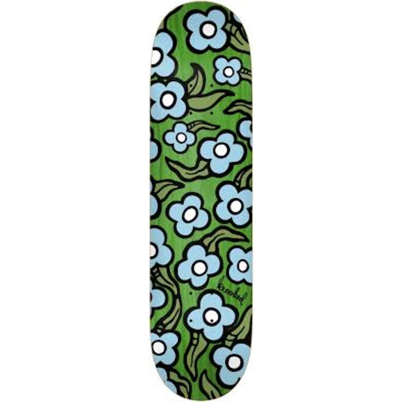 Krooked Wild Style Flower Skate Deck in 8.5"