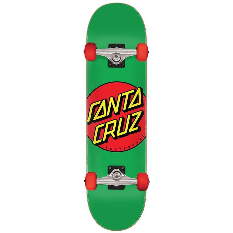 Santa Cruz Classic Dot Mid Complete Skateboard Deck in 7.8"