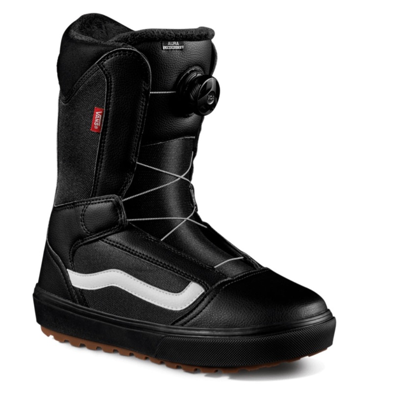 Vans Aura Linerless Snowboard Boot in Black Gum 2026