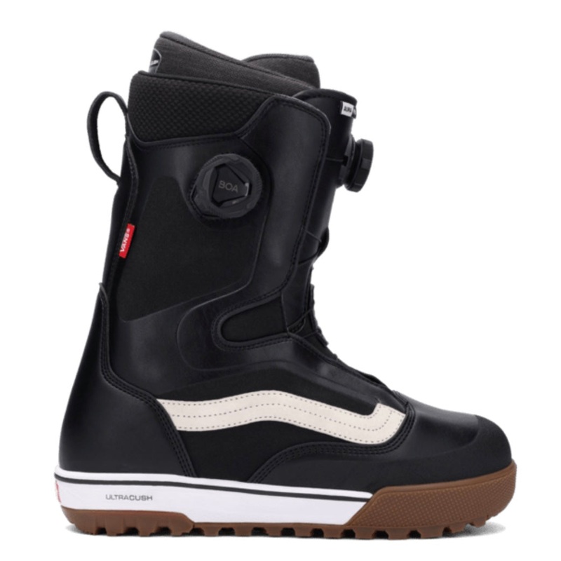 Vans Aura Pro Snowboard Boot in Black White 2026