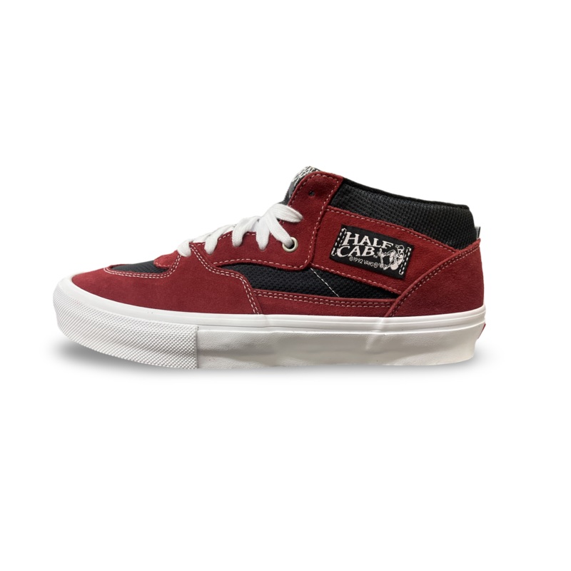 Vans Skate Half Cab in Sport Red and Black