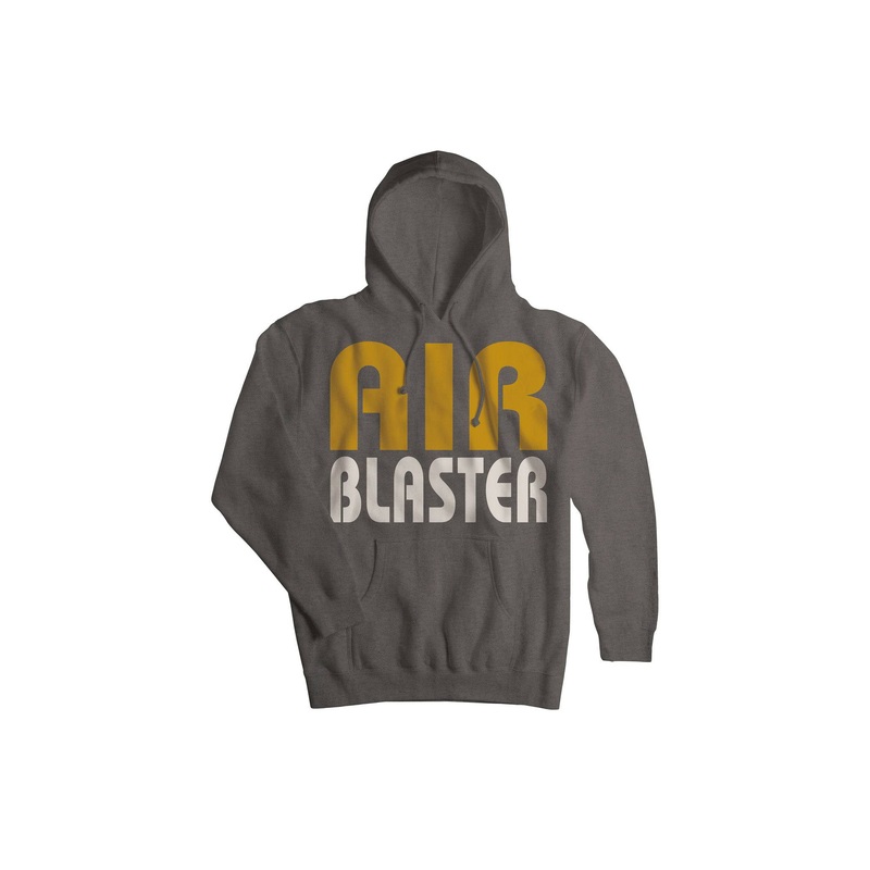 2022 Airblaster Air Stack Hoody in Charcoal Heather