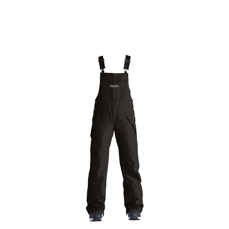 2022 Airblaster Womens Freedom Bib Snow Pant in Black