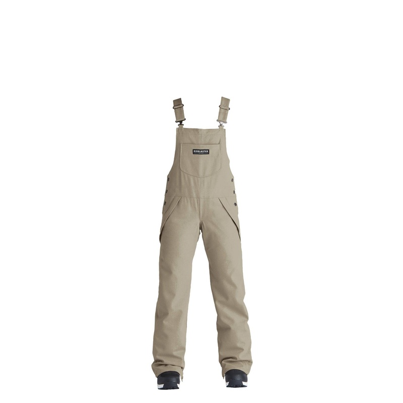 2022 Airblaster Womens Freedom Bib Snow Pant in Goat