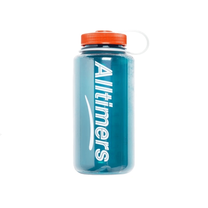 Alltimers Estate Nalgene Bottle in Orange Blue and White