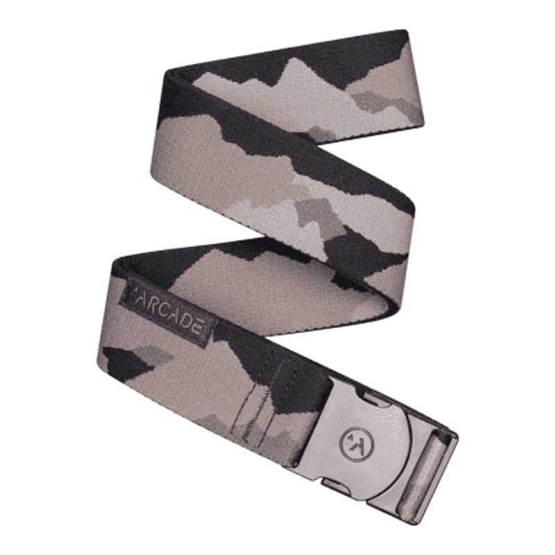 Arcade Ranger Belt in Grey and Peaks Camo