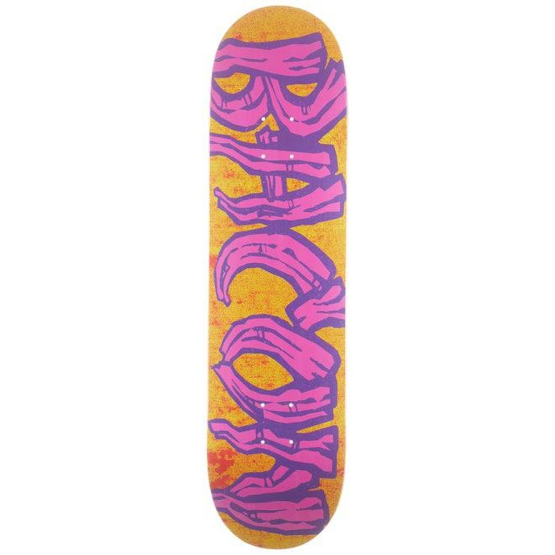 Bacon Strange Skateboard in Yellow 8"