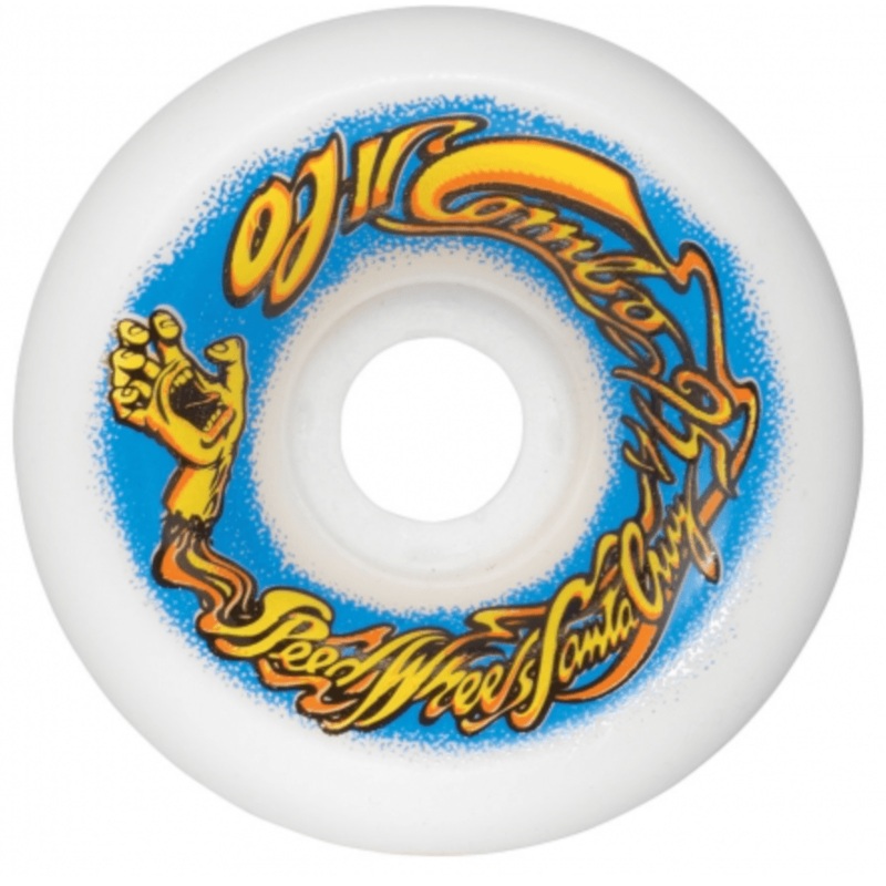 OJ II Original White Combo Wheels 95A in 60mm