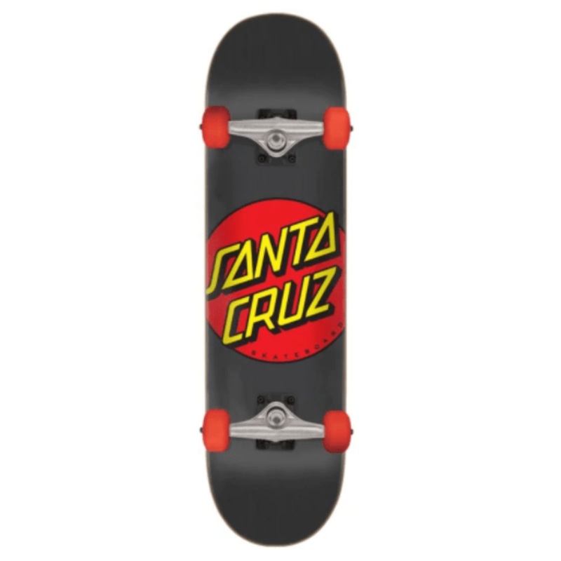 Santa Cruz Classic Dot Super Micro Complete Skateboard Deck in 7.25"