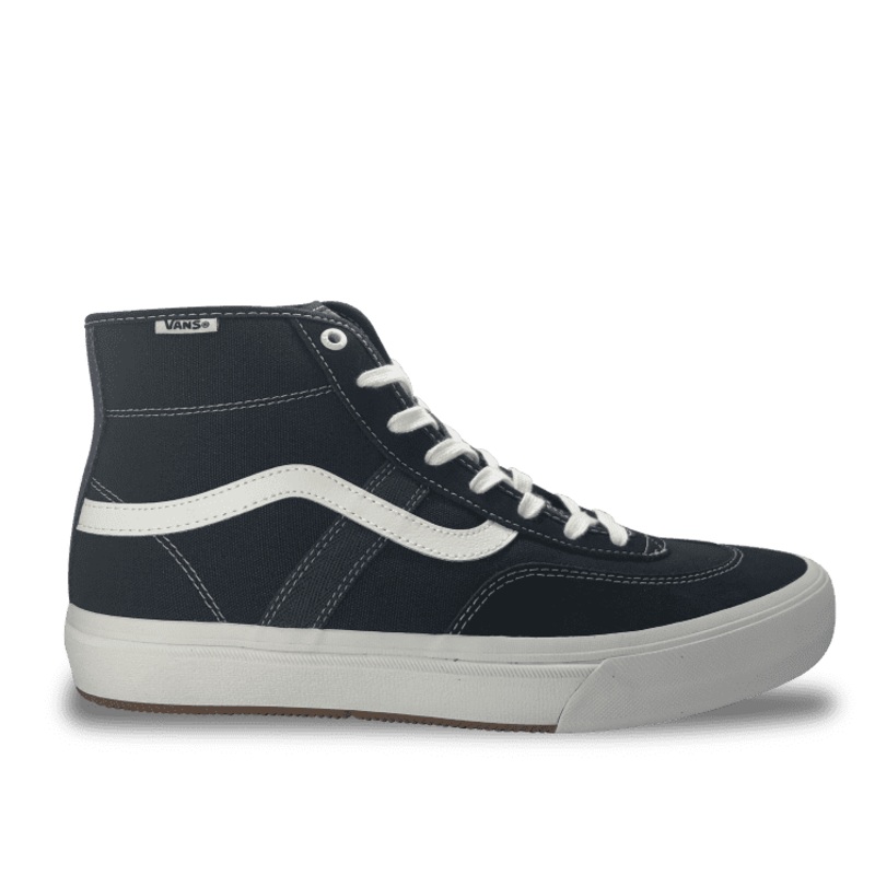 Vans Crockett High Pro in Black and White