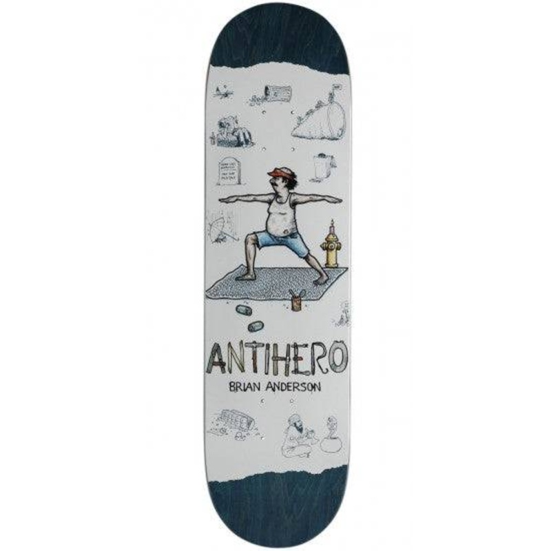 Antihero BA Recycling Skate Deck in 8.5"