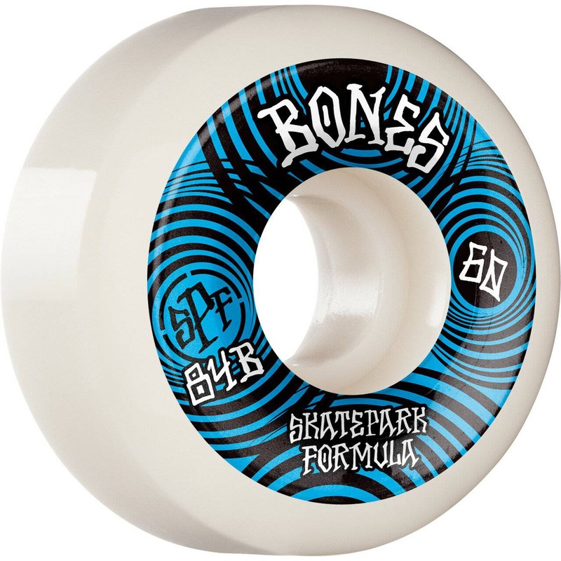 Bones Ripples STF 56mm 84B Skate Wheel in Blue