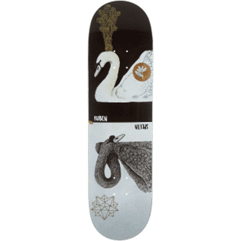 Magenta Swans Zoo Series Skate Deck in 8.4"