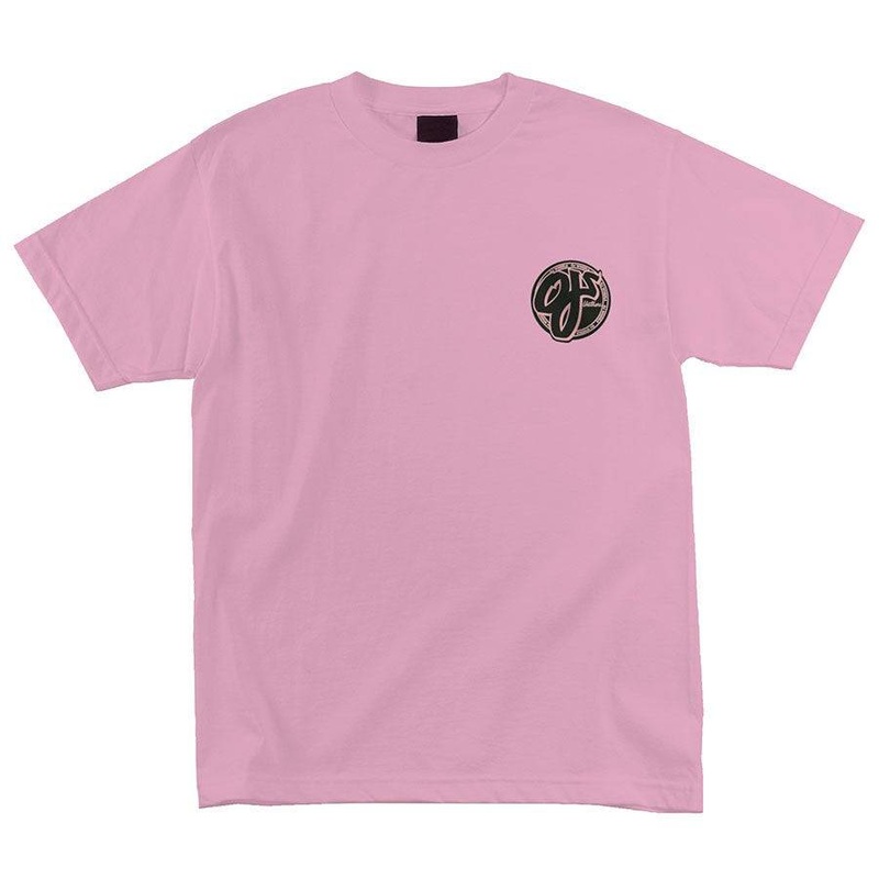OJs Wheels Logo Shirt in Pink