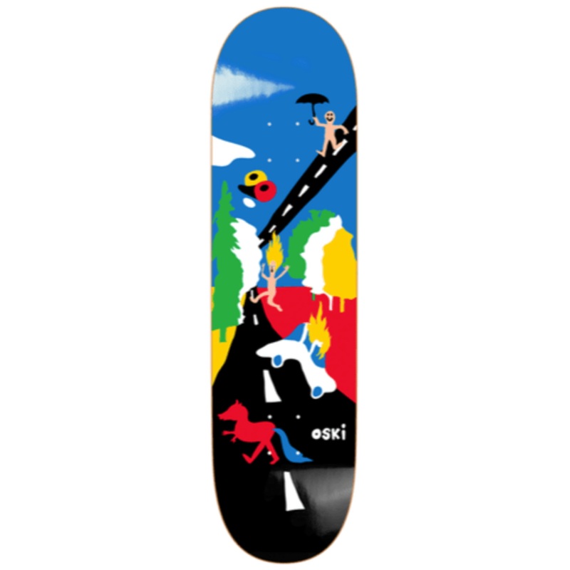 Polar Skate Co Oskar Rozenberg Beautiful Skateboard Deck in 8.25''