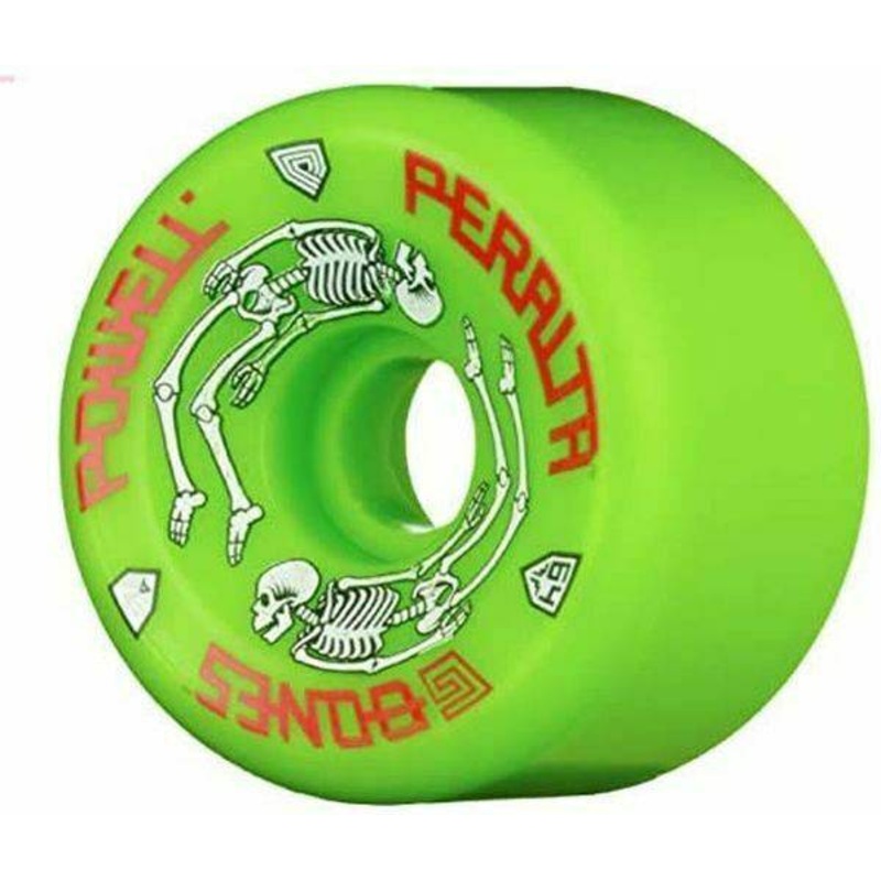 Powell Peralta G Bone 2 64mm 97a Skate Wheel in Green
