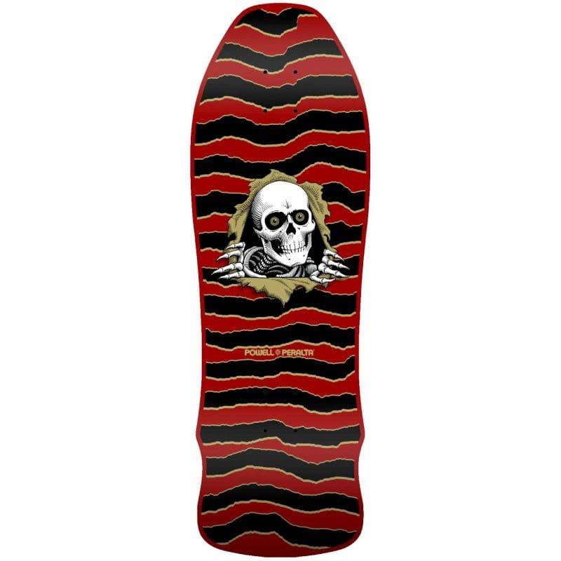 Powell Peralta Geegah Ripper Skate Deck in Marroon 9.75"