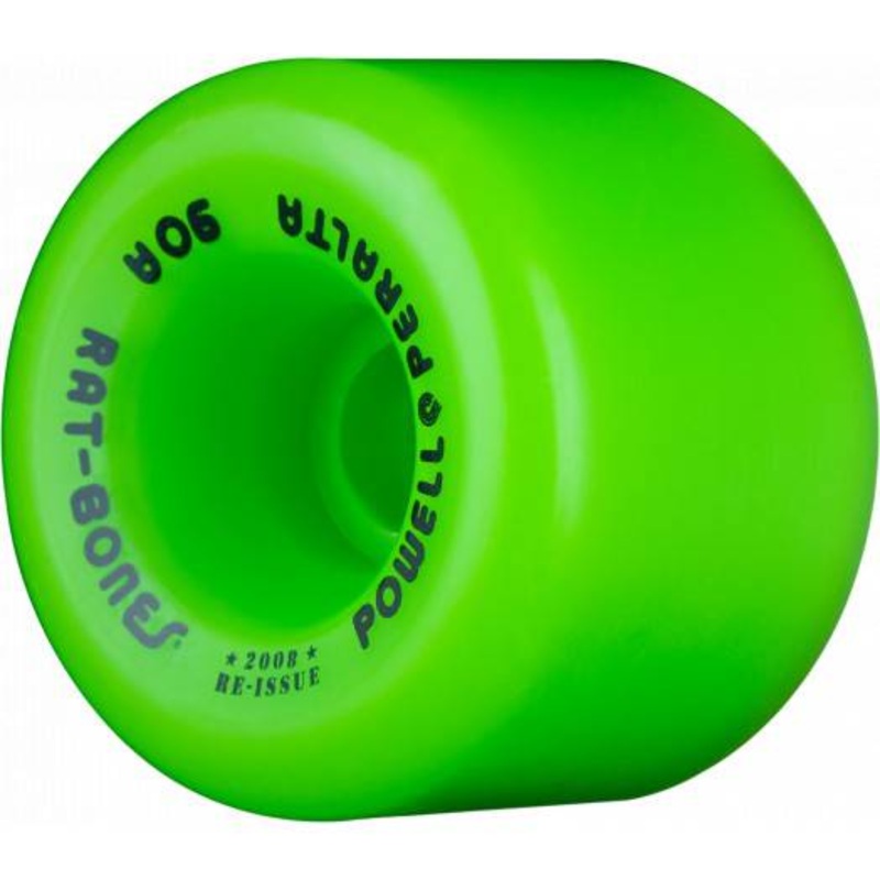 Powell Peralta Rat Bones Skate Wheels in 90A Green