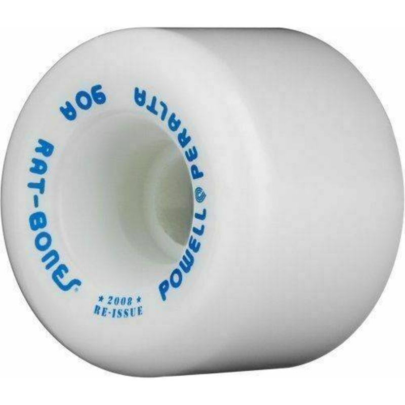 Powell Peralta Rat Bones Skate Wheels in 90A white