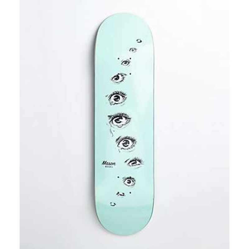 Real Mason Eyes Skateboard Deck in 8.28''
