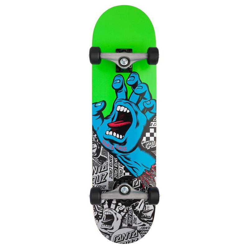 Santa Cruz Flier Hand Complete Skateboard in 8.25"