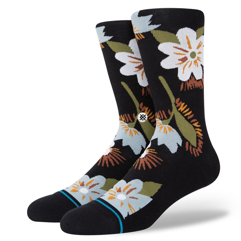 Stance Dewitt Crew Sock in Black