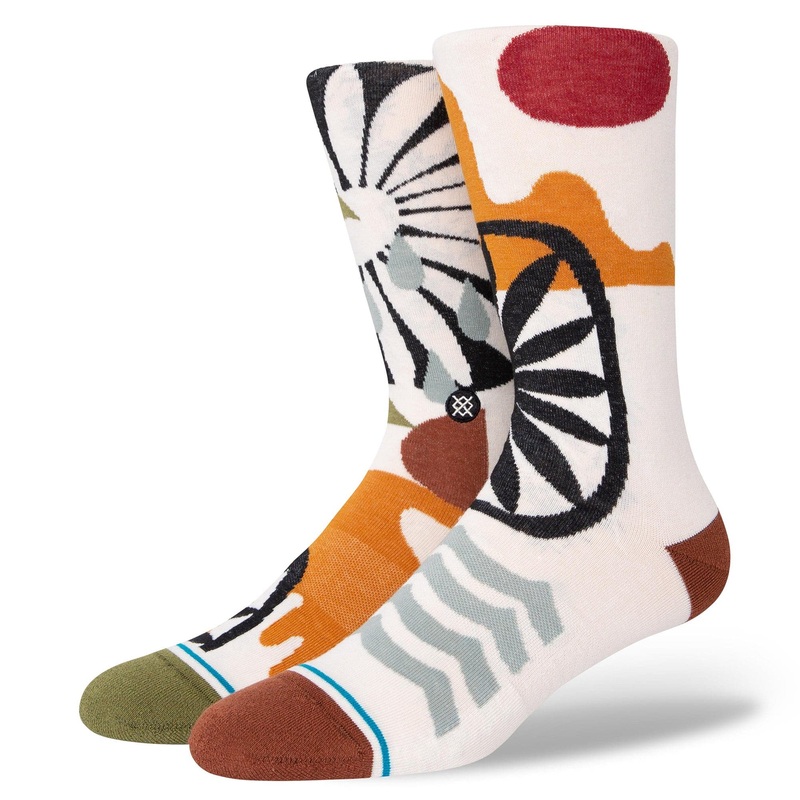 Stance Land And Sea Sock in Off White