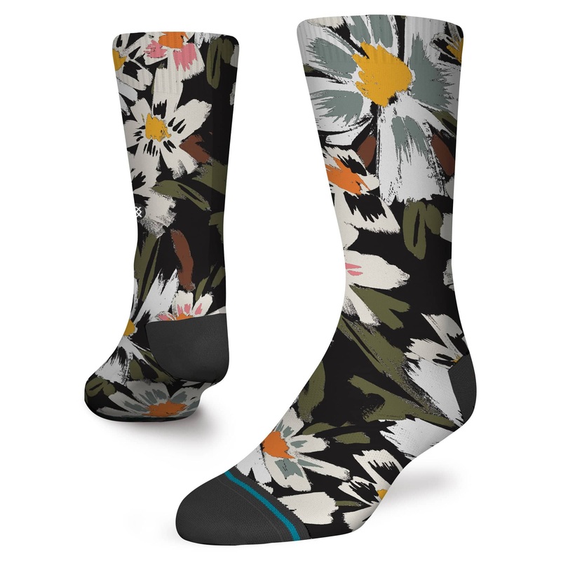 Stance Prosper Crew Sock in Black