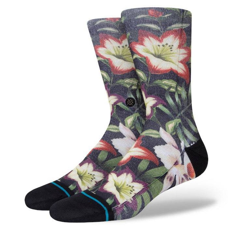 Stance Variegate Sock in Black