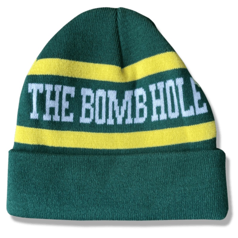 The Bomb Hole Green Franchise Beanie