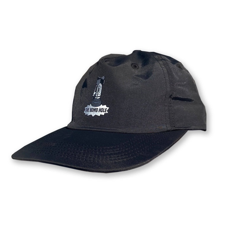 The Bomb Hole Snapback in Black