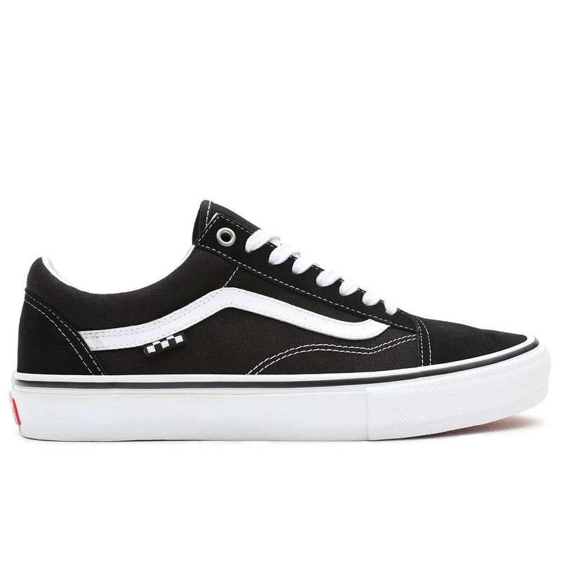Vans Skate Old Skool Shoe in Black and White