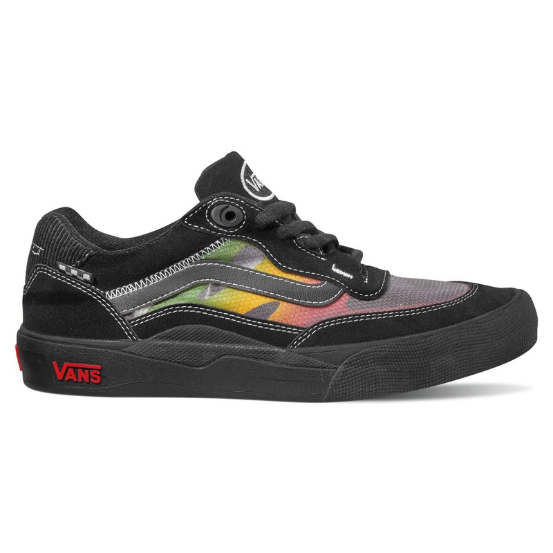 Vans Wayvee Skate Shoe in Black and Asphalt (Tyson)
