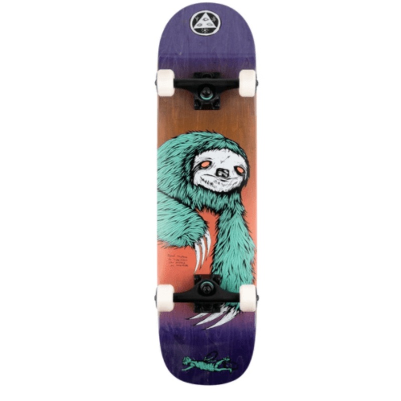 Welcome 8.0" Sloth Complete Skateboard