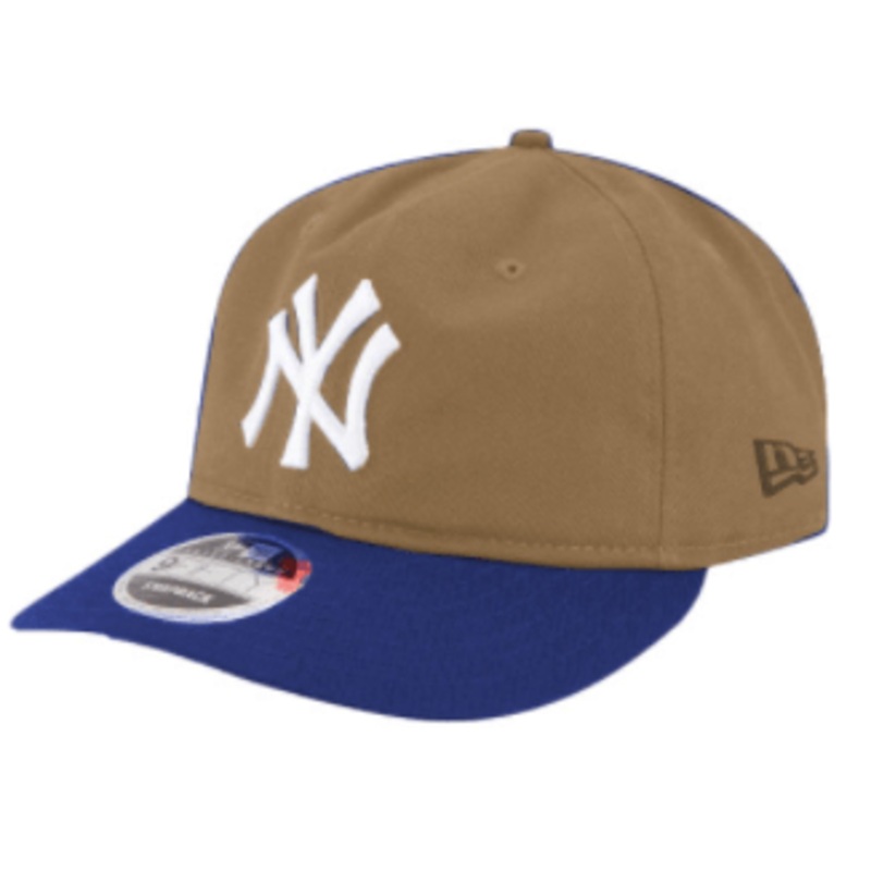 Alltimers New Era Yankees Hat in Brown and Blue
