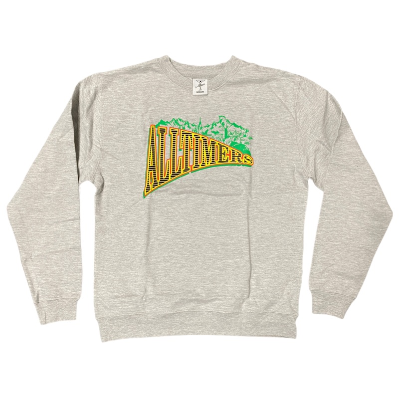 Alltimers NY Canada Crew in Heather Grey