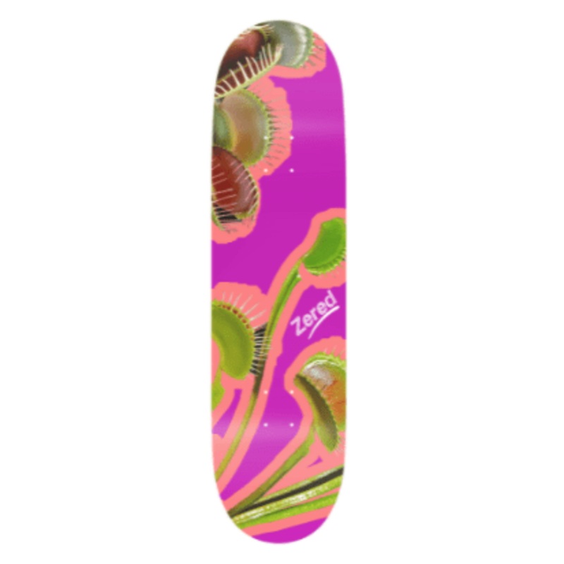 Alltimers Species Zered Skatebaord Deck in 8.5''