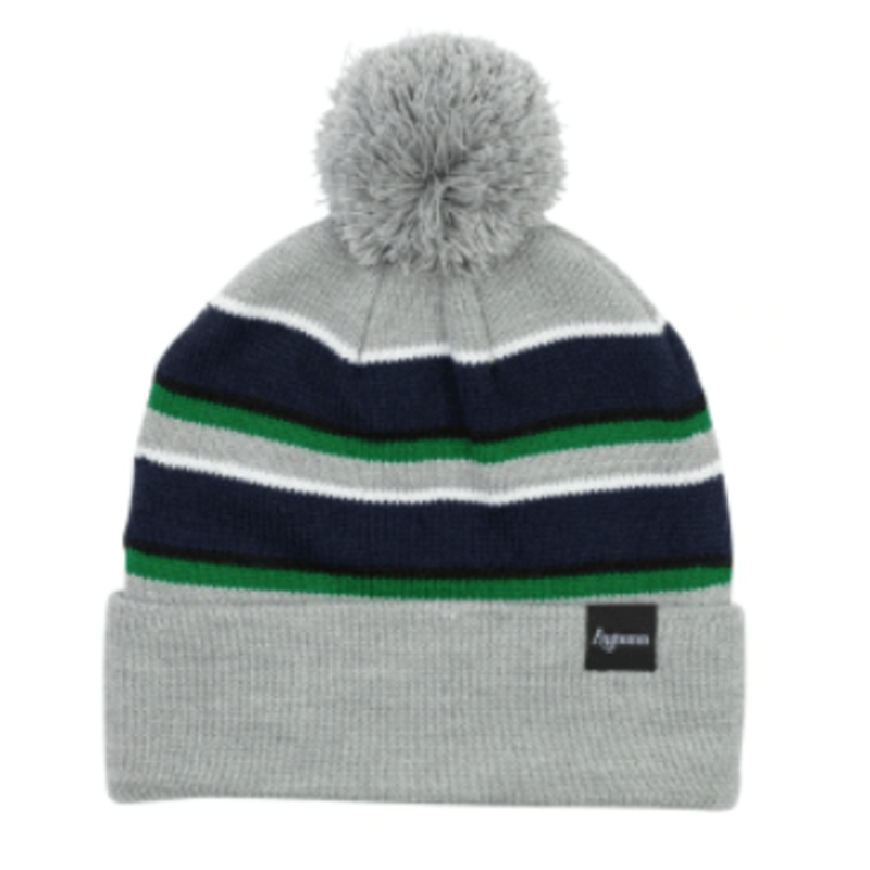 Autumn Drifter Pom Beanie in Navy