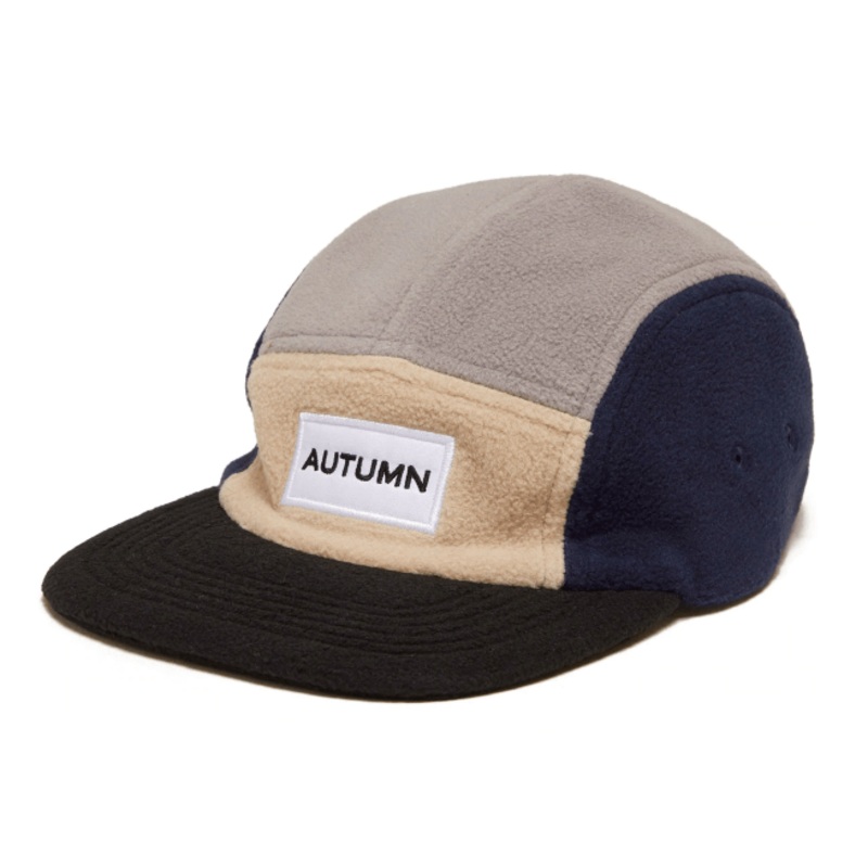 Autumn Fleece Camp Cap in Navy