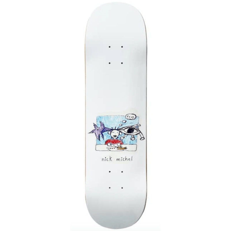 Frog Carrots (Nick Michel Pro) Skateboard Deck in 8.5''
