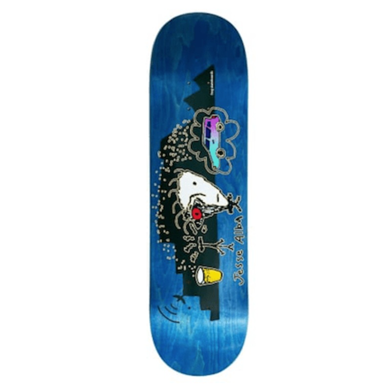 Frog Jesse Alba Skateboard Deck in 8.5''