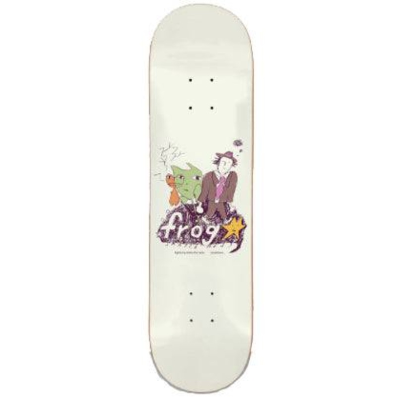 Frog Lightning Strikes The Brain, Sometimes Skateboard Deck