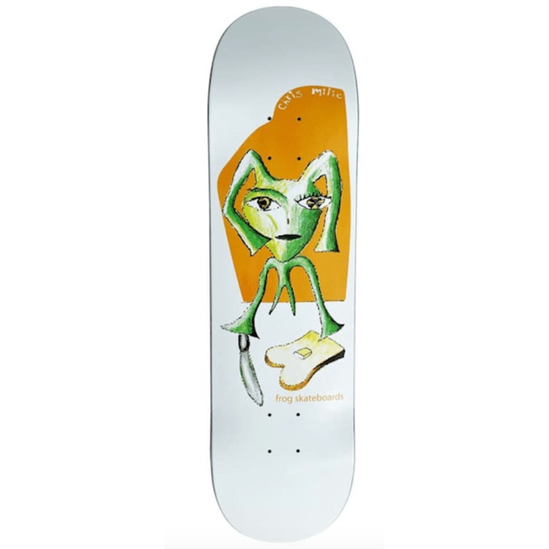 Frog Toast (Chris Milic) Skateboard Deck