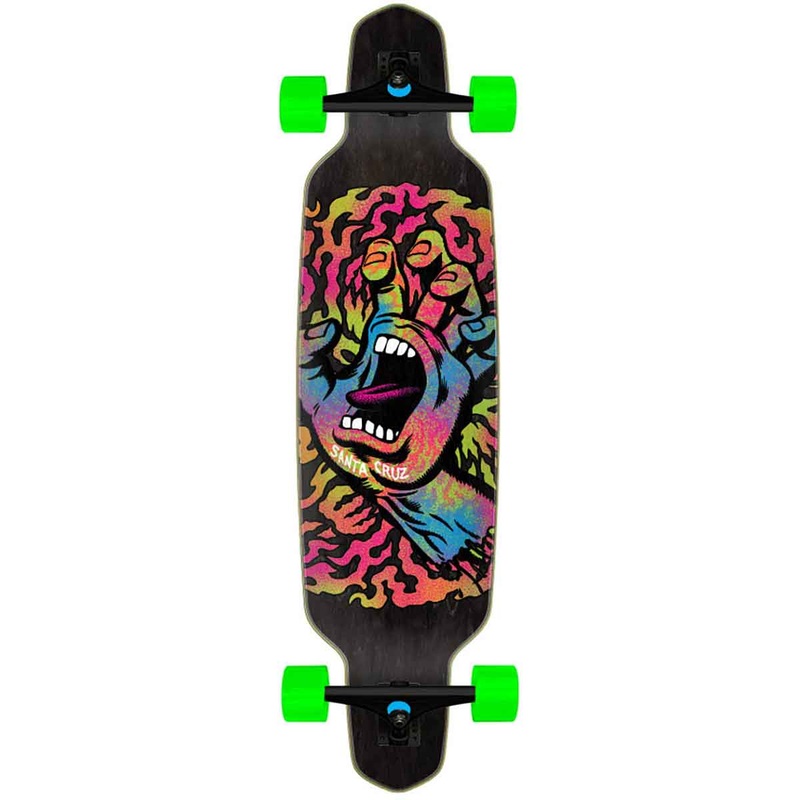 Santa Cruz Rainbow Obscure Hand Street Cruzer Complete Skateboard